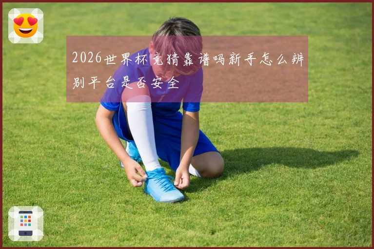 2026世界杯竞猜靠谱吗新手怎么辨别平台是否安全